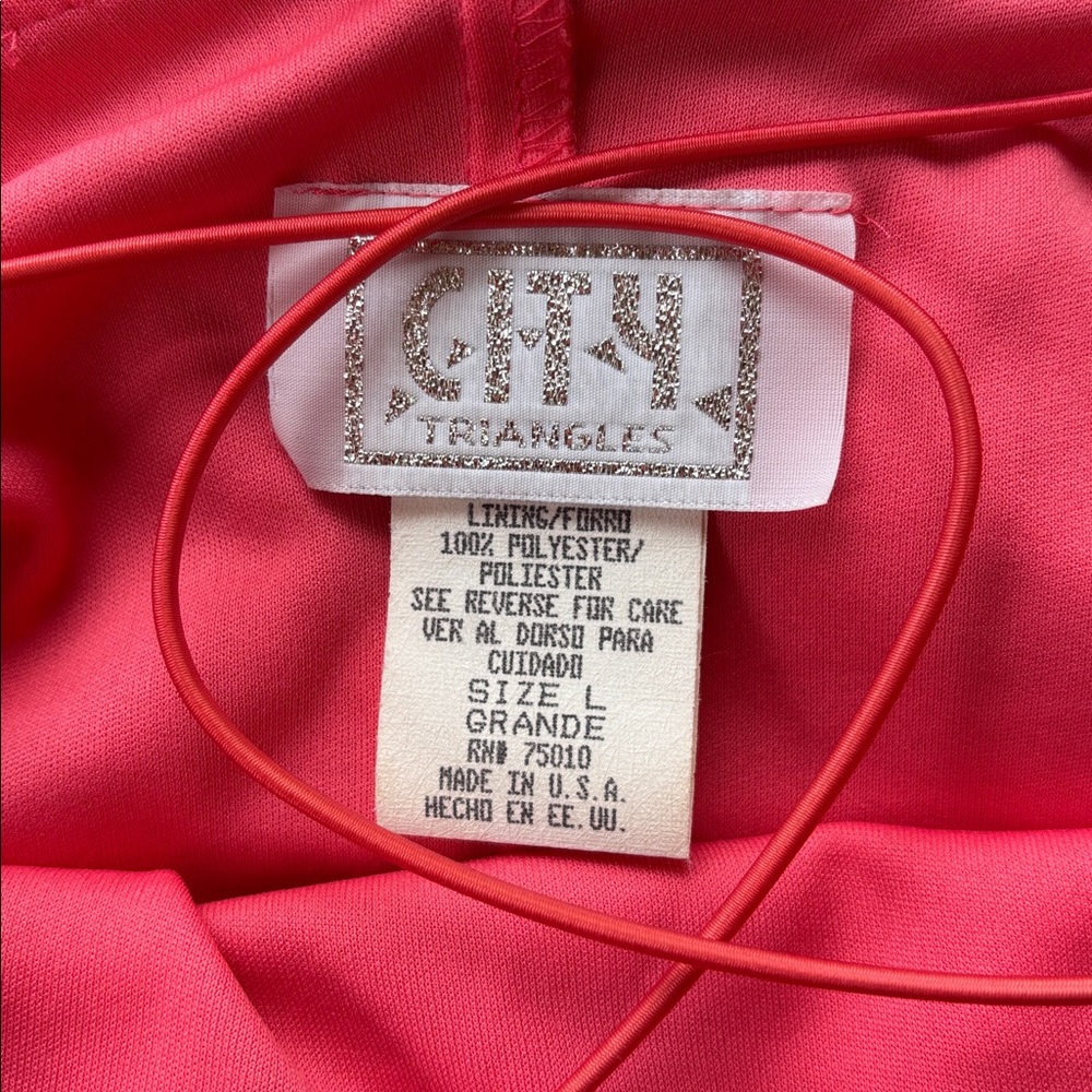 Vintage Maxi y2k Dress Hot Pink Sparkle S Iconic Fairy Princess Glitter Party - Picture 17 of 17